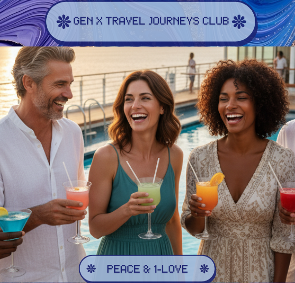 Cover page for Gen X Travel Journeys Club on Skool